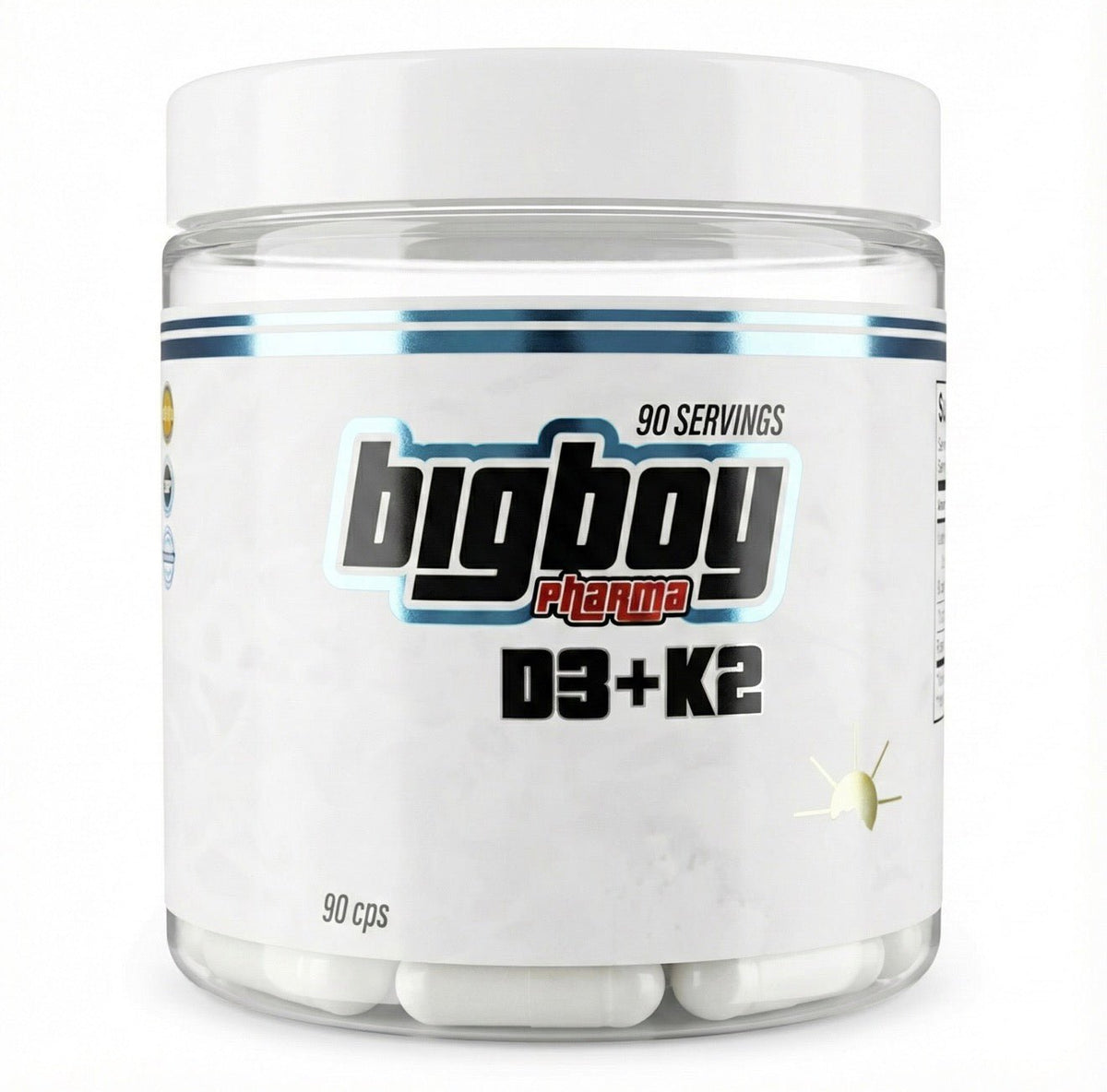BigBoy Pharma D3K2 90 caps - TRÄNING & PERFORMANCE BUTIKEN