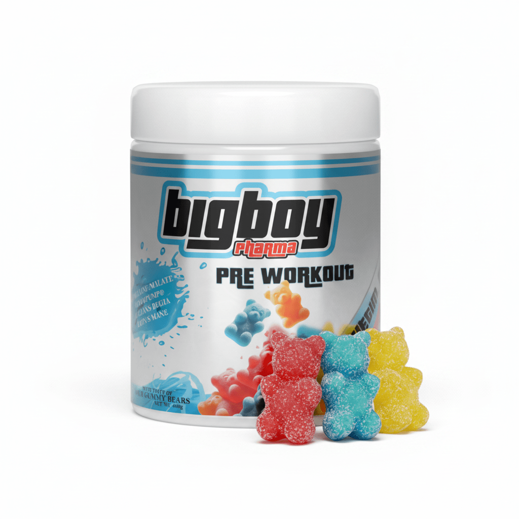 BigBoy Pharma Pre Workout (PWO) 480g - TRÄNING & PERFORMANCE BUTIKEN