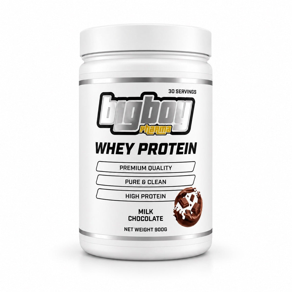 BigBoy Pharma Whey Protein 900g - TRÄNING & PERFORMANCE BUTIKEN