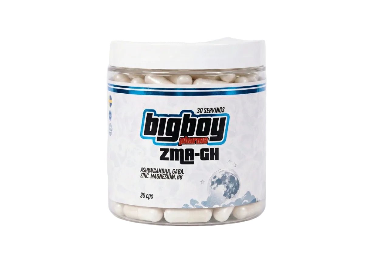 BigBoy Pharma ZMA - GH 90 caps - TRÄNING & PERFORMANCE BUTIKEN