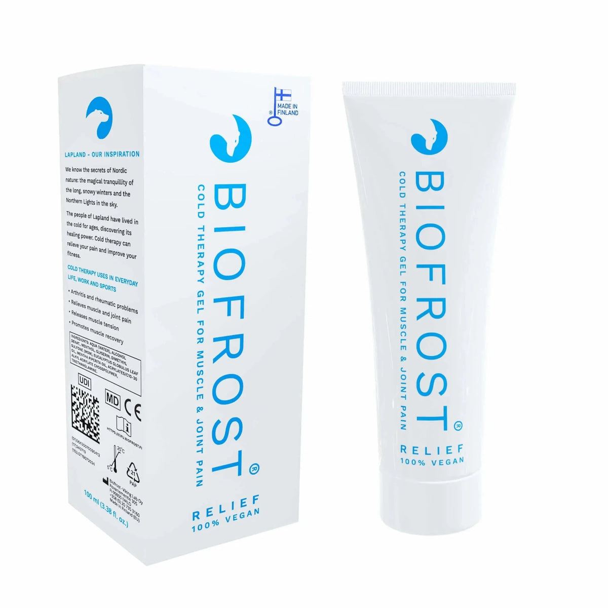 Biofrost Relief Tub Kylgel 100 ml - TRÄNING & PERFORMANCE BUTIKEN