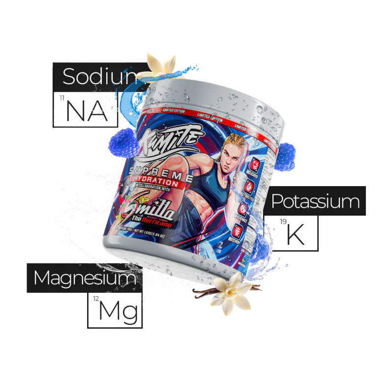 Blue Raspberry Vanilla by Smilla The Hurricane (100 servings) - TRÄNING & PERFORMANCE BUTIKEN