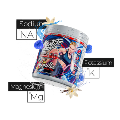 Blue Raspberry Vanilla by Smilla The Hurricane (100 servings) - TRÄNING & PERFORMANCE BUTIKEN