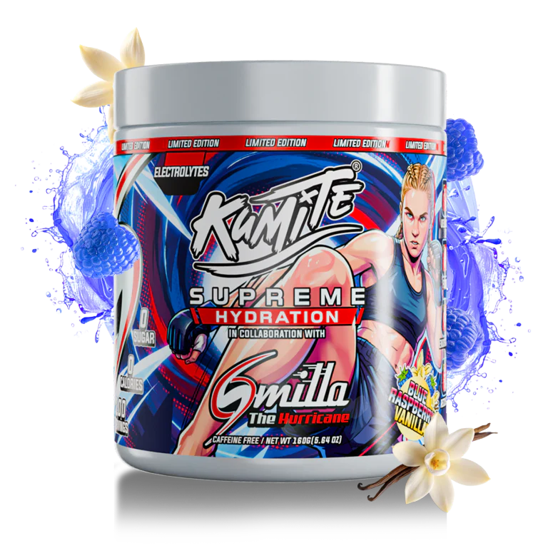 Blue Raspberry Vanilla by Smilla The Hurricane (100 servings) - TRÄNING & PERFORMANCE BUTIKEN