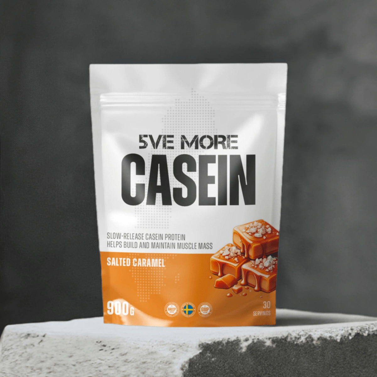 Casein Salted Caramel 900g - TRÄNING & PERFORMANCE BUTIKEN