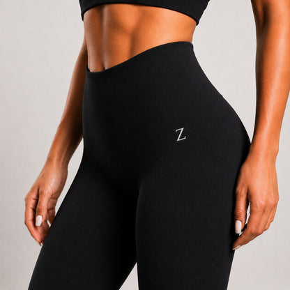 NOIR Flare Pants Black