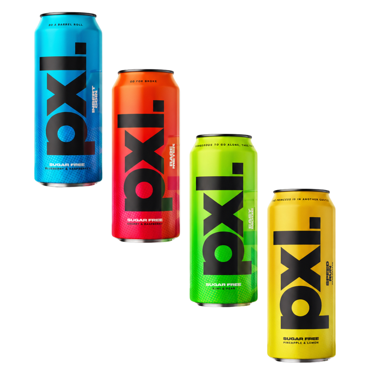 PXL Energy Drink 500ml MIX 24-pack
