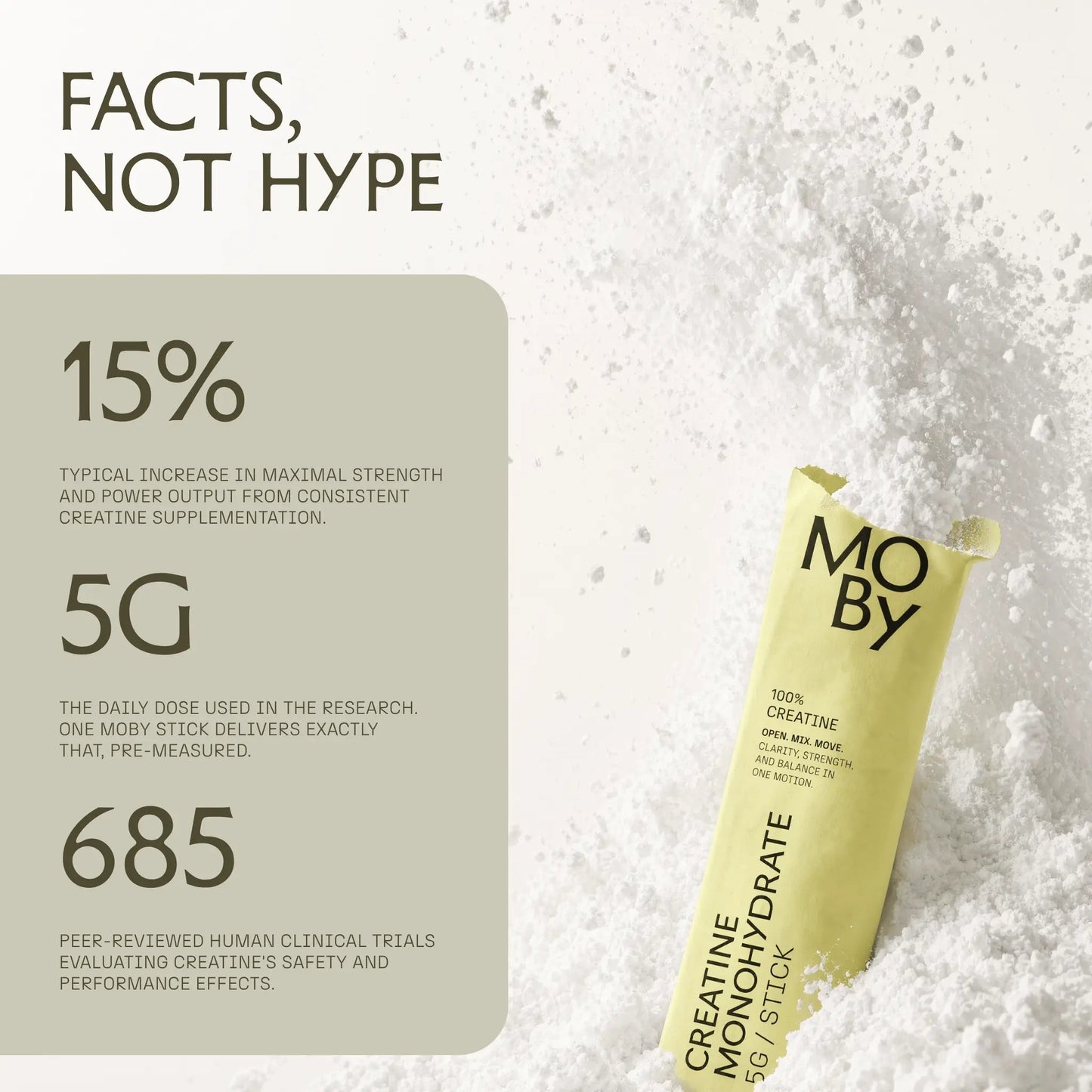 Creatine Monohydrate (30 st praktiska portionsförpackningar) - TRÄNING & PERFORMANCE BUTIKEN