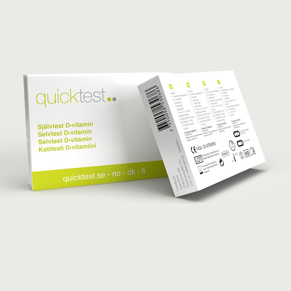 D-vitamintest – Självtest - TRÄNING & PERFORMANCE BUTIKEN