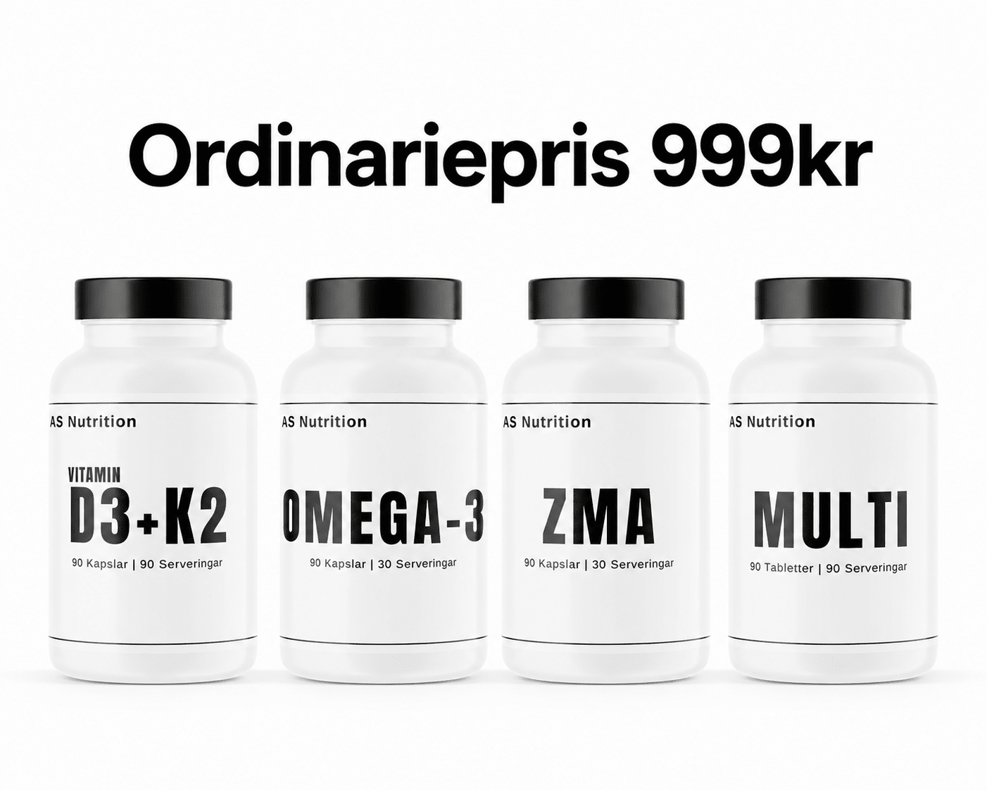 Daily Vitamins Pack - TRÄNING & PERFORMANCE BUTIKEN