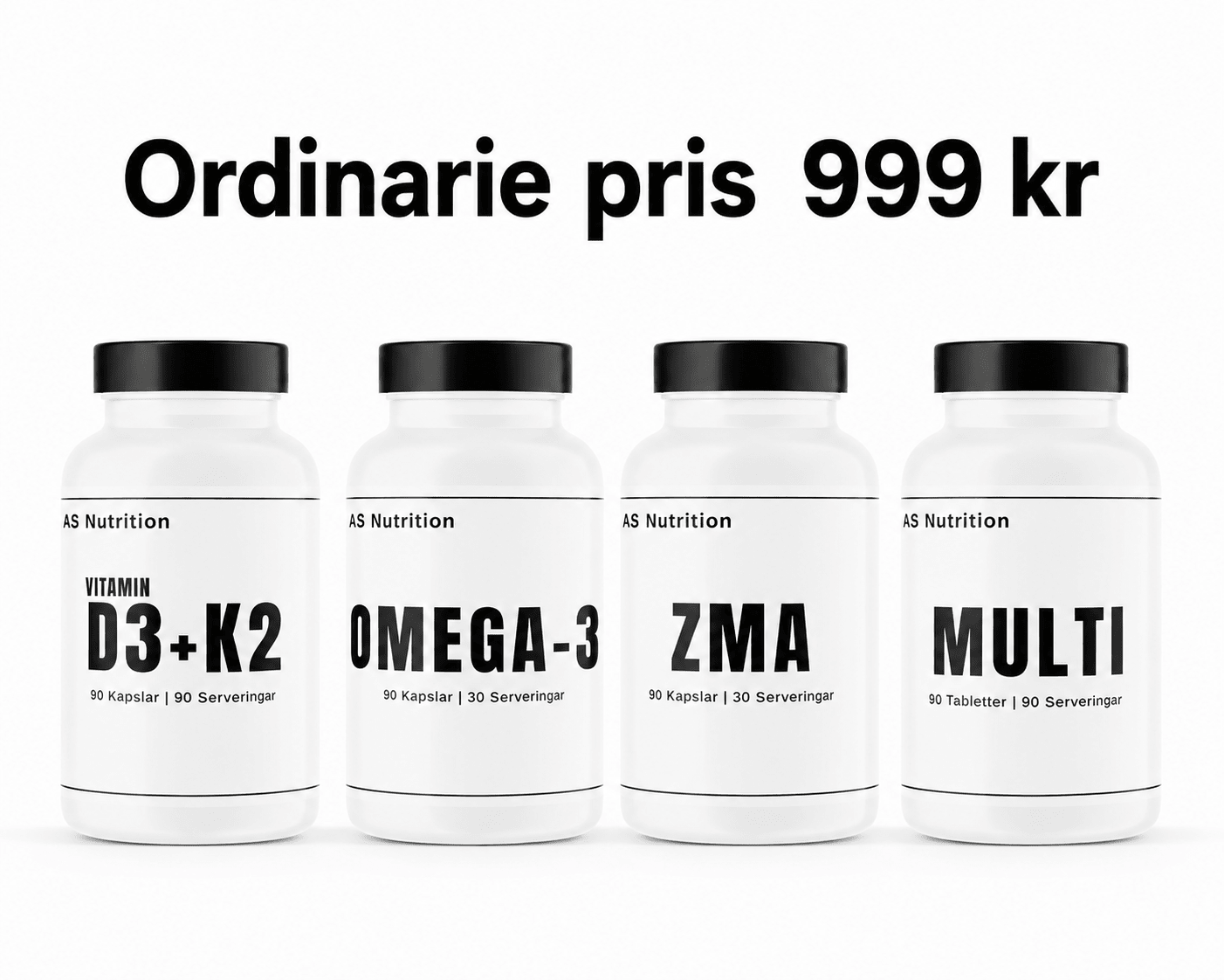Daily Vitamins Pack - TRÄNING & PERFORMANCE BUTIKEN