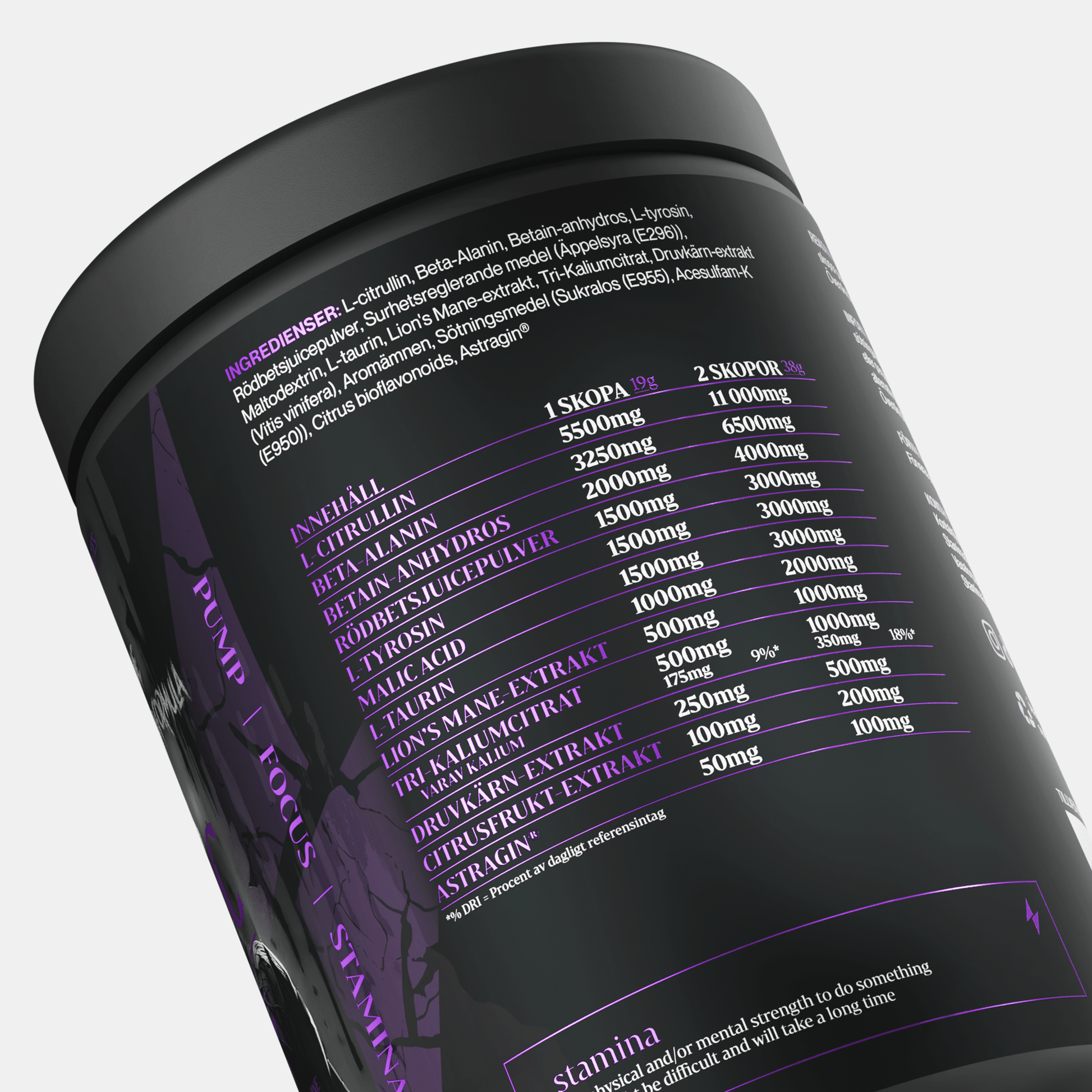 DEMONIC STIM - FREE PWO - TRÄNING & PERFORMANCE BUTIKEN