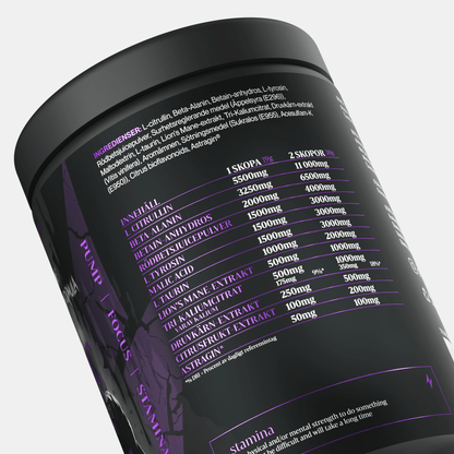 DEMONIC STIM - FREE PWO - TRÄNING & PERFORMANCE BUTIKEN