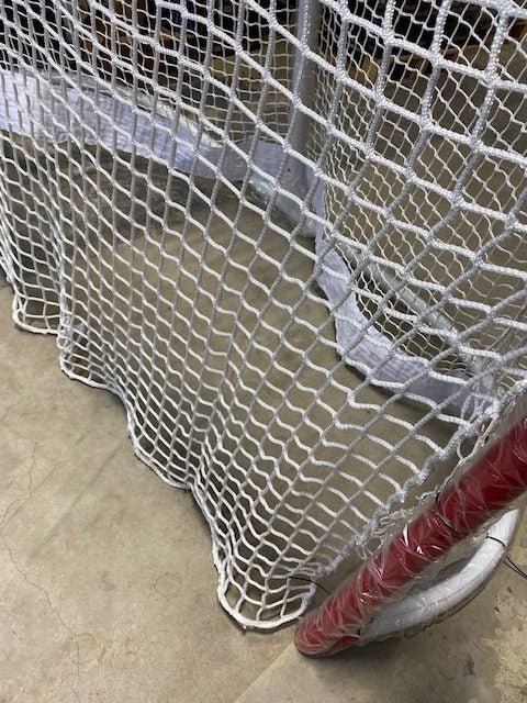 Droppnät Hockeymål – Förstärkt skyddsnät till fullstora målburar - TRÄNING & PERFORMANCE BUTIKEN