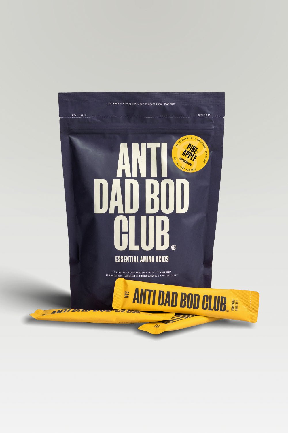 EAA Amino Acids - Pineapple 15 förpackningar - TRÄNING & PERFORMANCE BUTIKEN