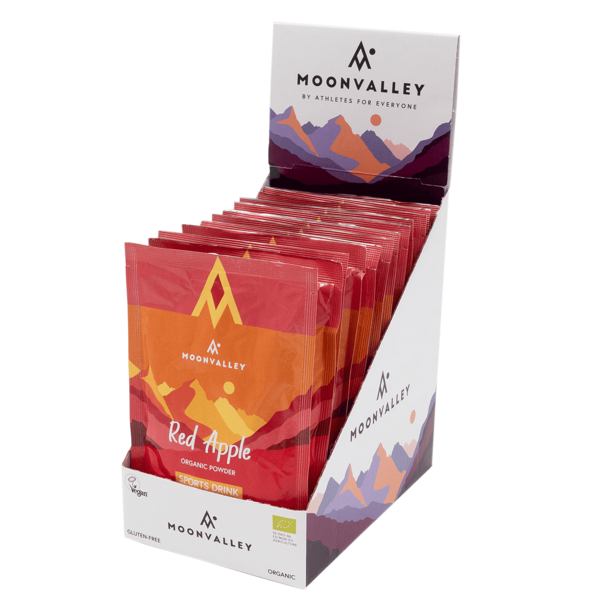 Ekologisk Sportdryck Rött Äpple 12-pack - TRÄNING & PERFORMANCE BUTIKEN