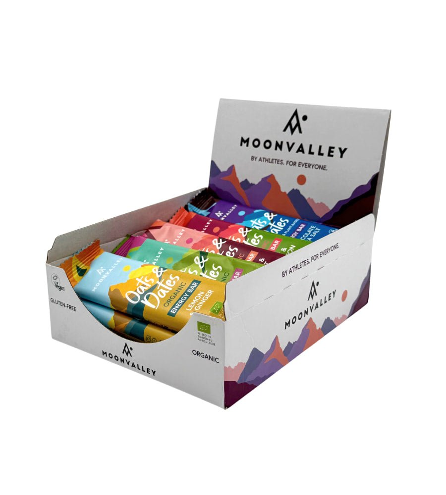 Ekologiska Energibars Mixlåda 15-pack - TRÄNING & PERFORMANCE BUTIKEN