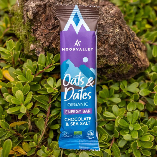 Ekologiska Energibars Oats & Dates Choklad & Havssalt 12-pack - TRÄNING & PERFORMANCE BUTIKEN