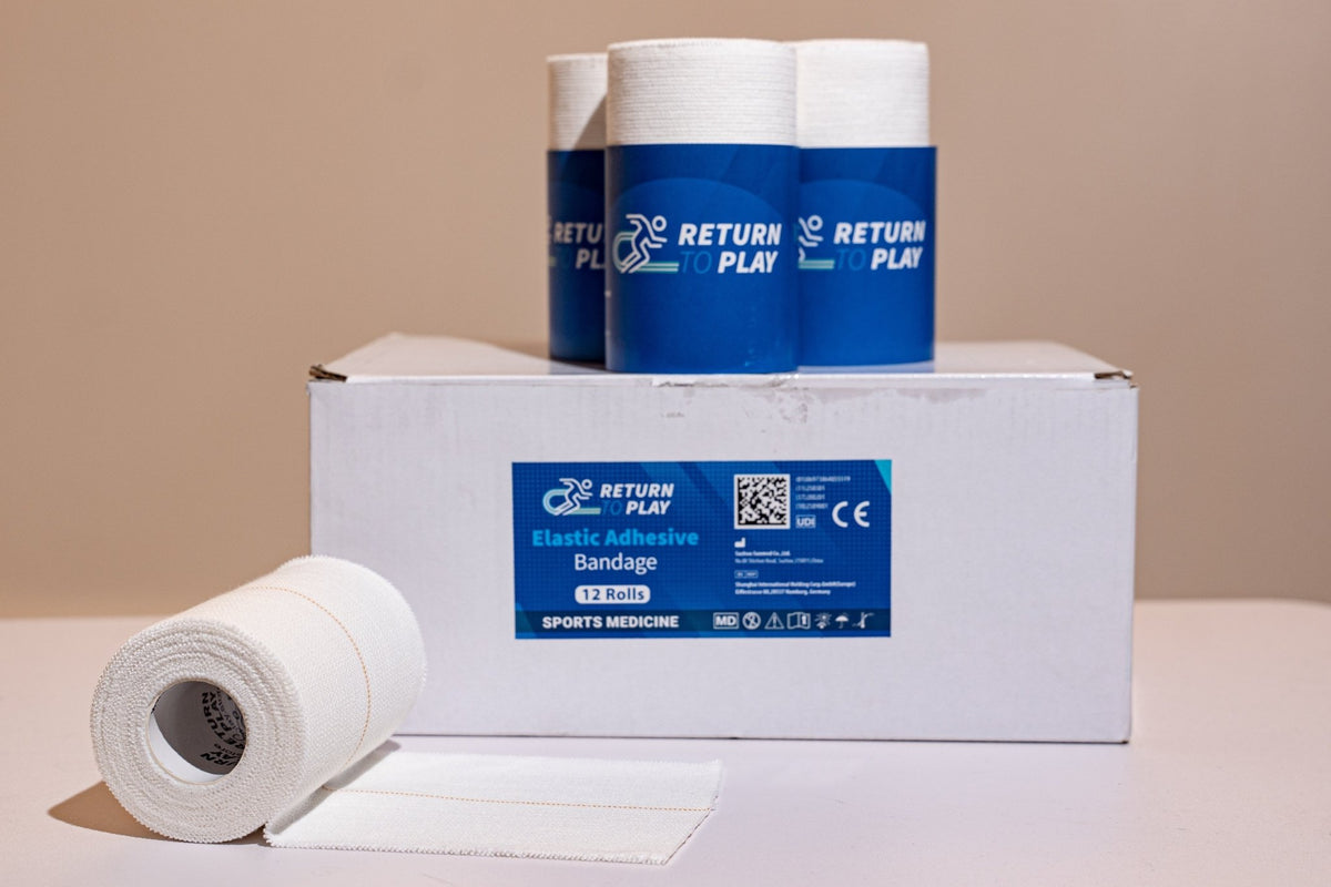 Elastisk Självhäftande Tejp EAB 12 - pack - TRÄNING & PERFORMANCE BUTIKEN