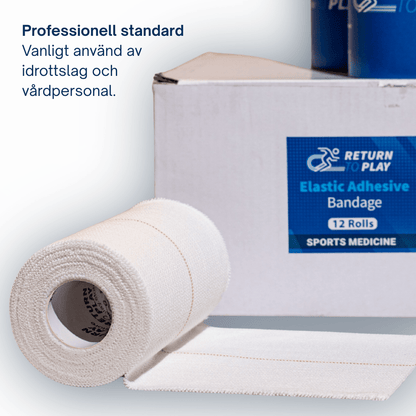 Elastisk Självhäftande Tejp EAB 12 - pack - TRÄNING & PERFORMANCE BUTIKEN