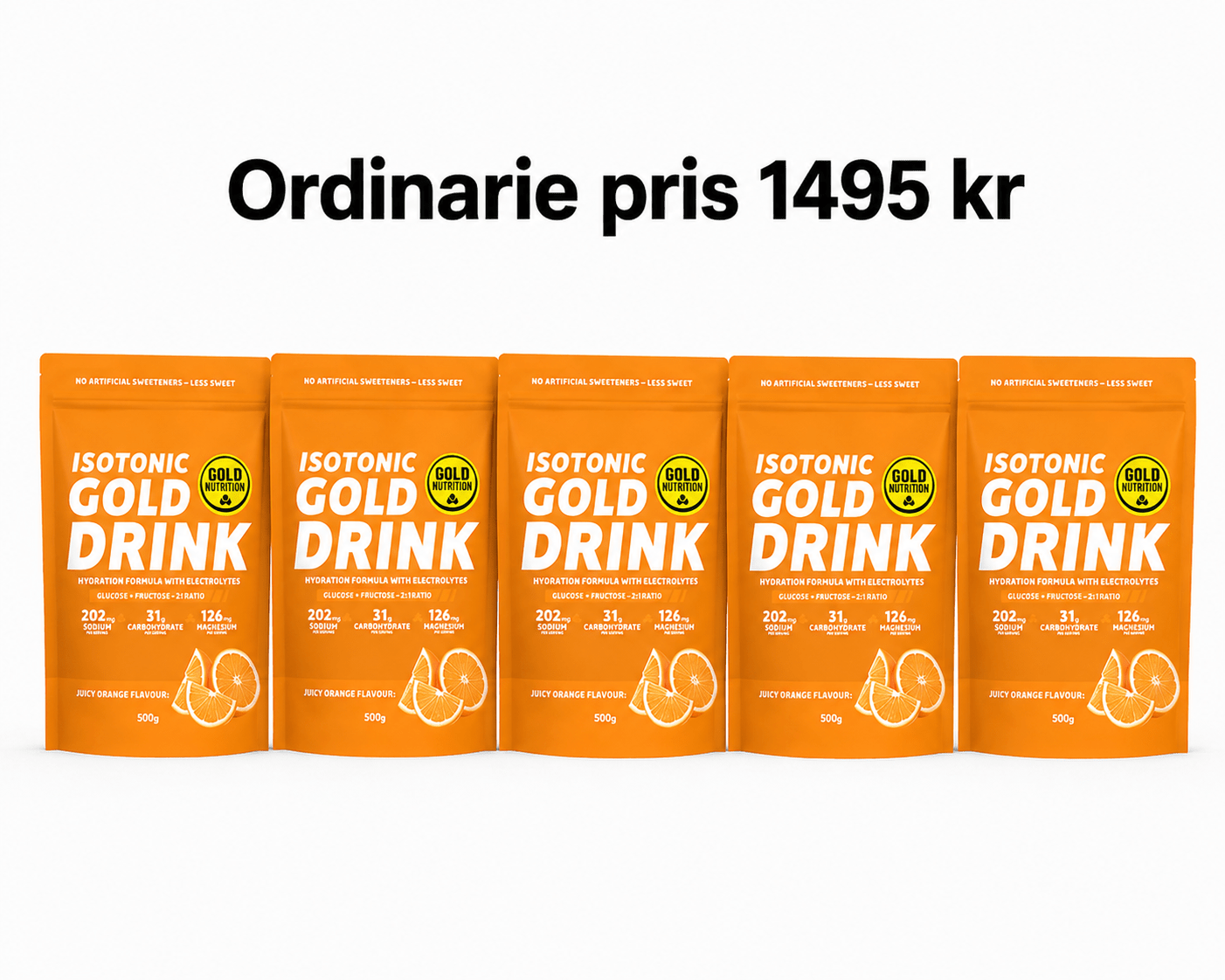 Endurance Stack 5 - pack sportdryck - TRÄNING & PERFORMANCE BUTIKEN