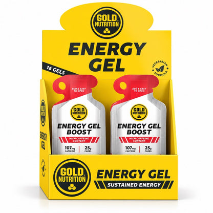 ENERGY GEL BOOST - Obegränsad explosiv energi, 16-pack - TRÄNING & PERFORMANCE BUTIKEN