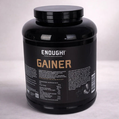 Enough Gainer Choklad 2 kg - TRÄNING & PERFORMANCE BUTIKEN
