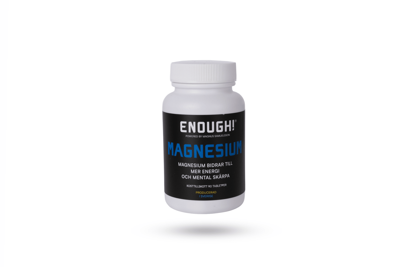 Enough Magnesium 220 mg 90 st - TRÄNING & PERFORMANCE BUTIKEN