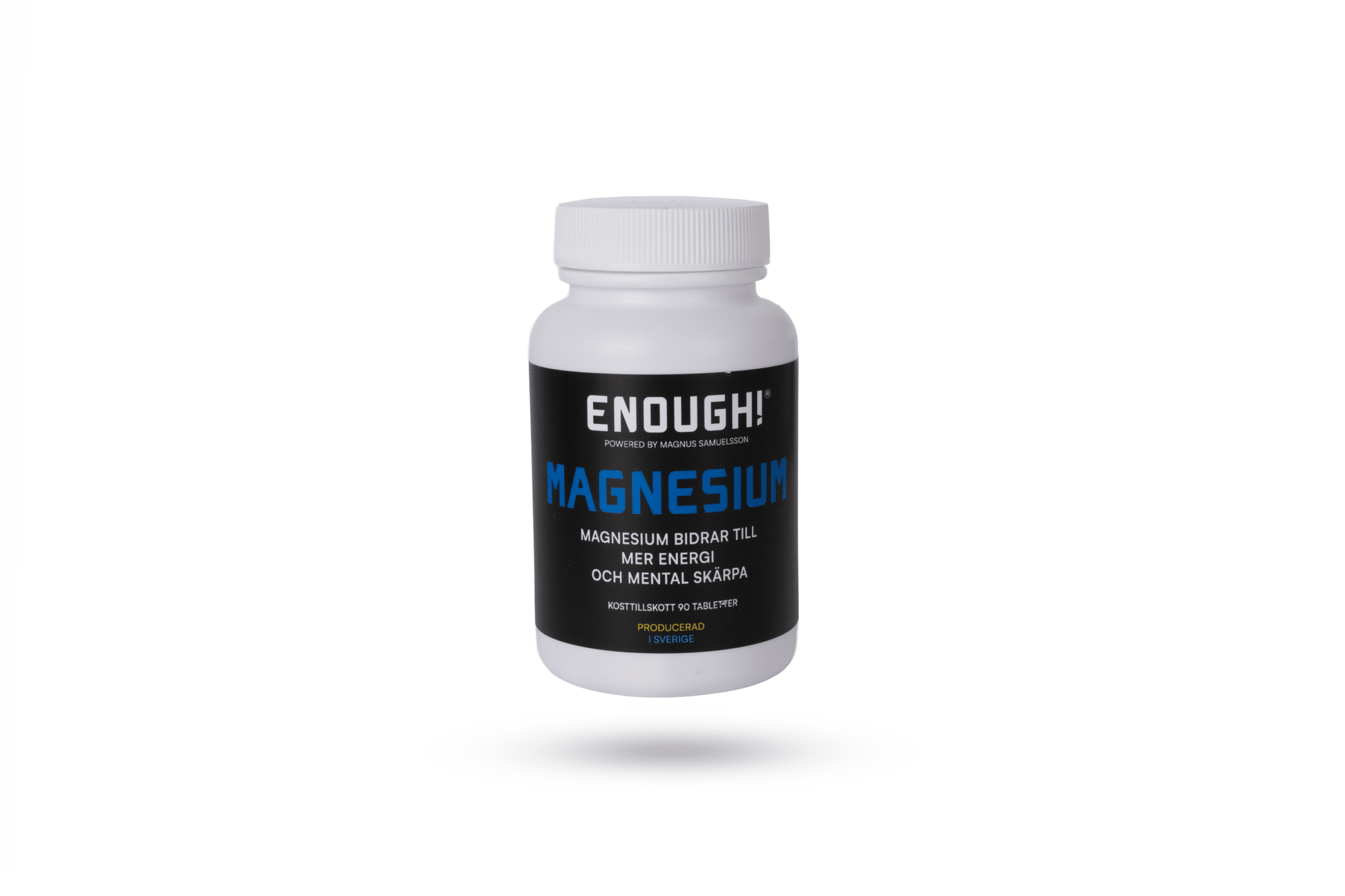 Enough Magnesium 220 mg 90 st - TRÄNING & PERFORMANCE BUTIKEN