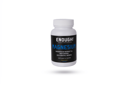 Enough Magnesium 220 mg 90 st - TRÄNING & PERFORMANCE BUTIKEN