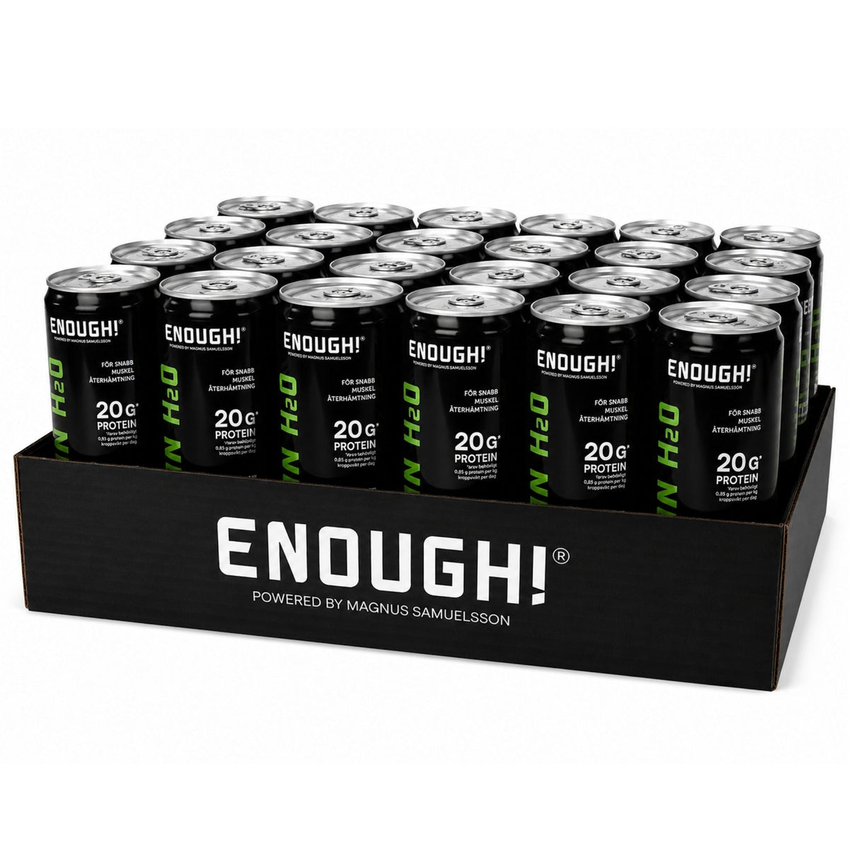 Enough Proteinvatten Äpple & Päron 24-pack - TRÄNING & PERFORMANCE BUTIKEN
