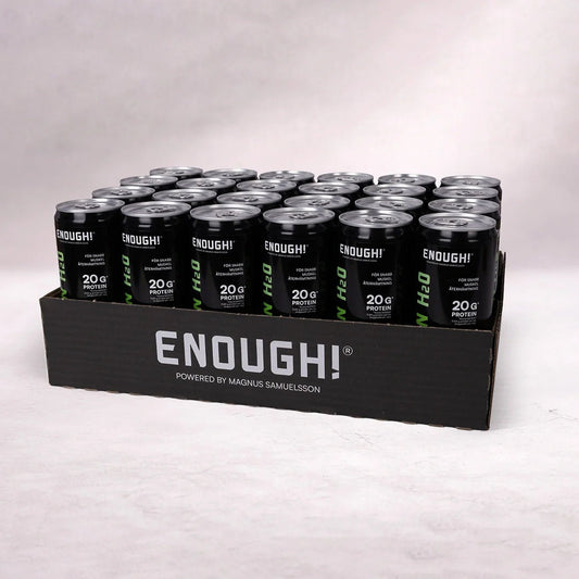 Enough Proteinvatten Äpple & Päron 24 - pack - TRÄNING & PERFORMANCE BUTIKEN