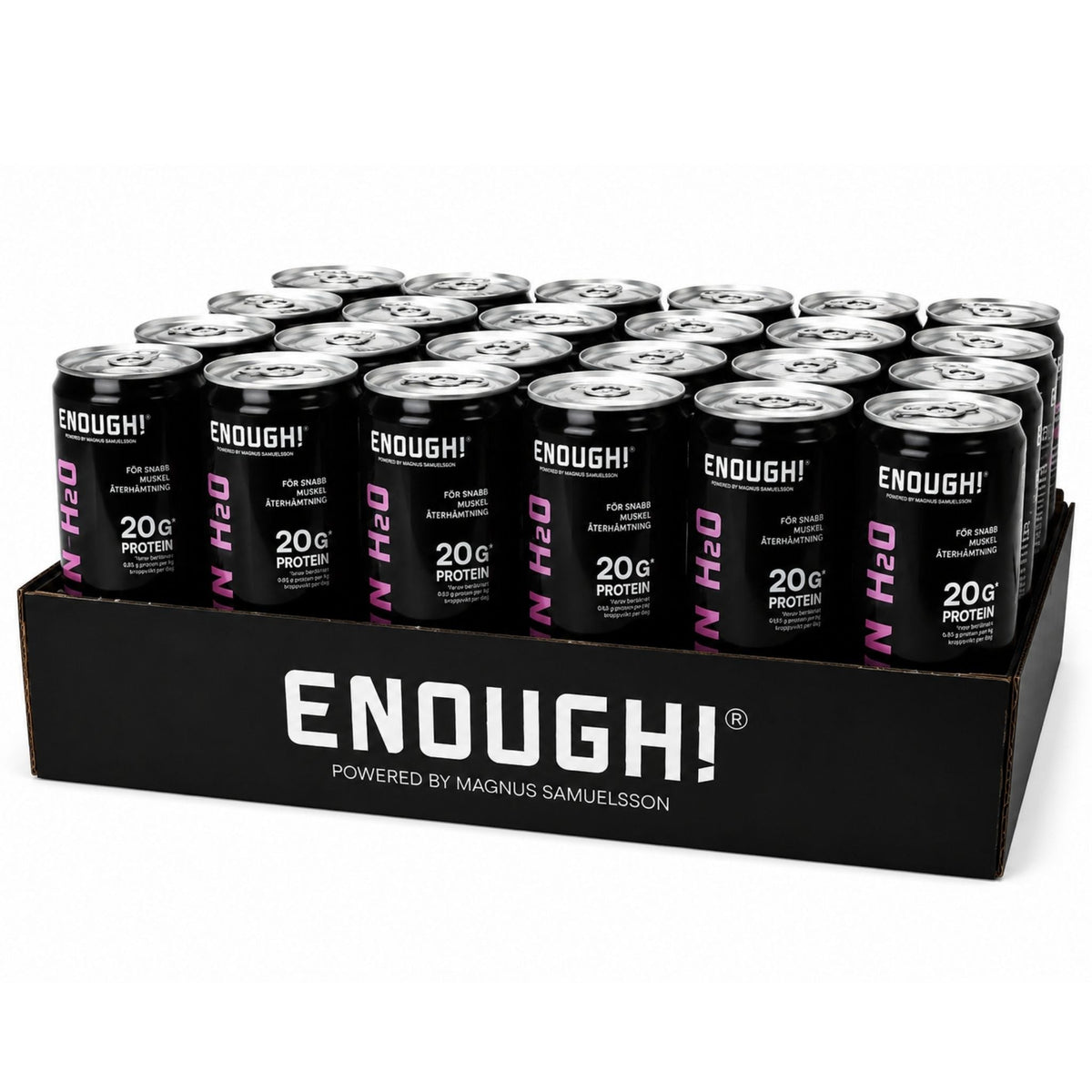 Enough Proteinvatten Skogsbär 24-pack - TRÄNING & PERFORMANCE BUTIKEN