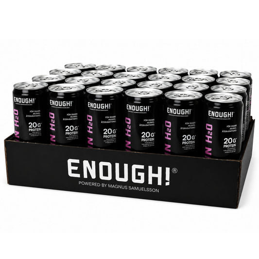 Enough Proteinvatten Skogsbär 24-pack - TRÄNING & PERFORMANCE BUTIKEN