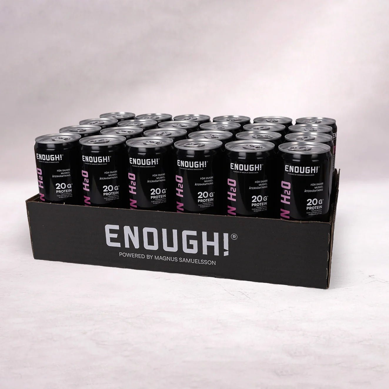Enough Proteinvatten Skogsbär 24 - pack - TRÄNING & PERFORMANCE BUTIKEN