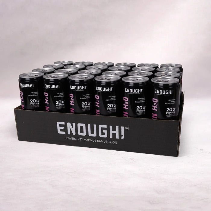 Enough Proteinvatten Skogsbär 24-pack