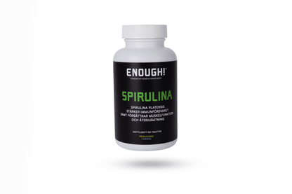 Enough Spirulina 250 st - TRÄNING & PERFORMANCE BUTIKEN