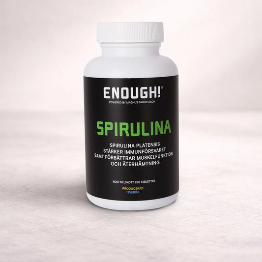 Enough Spirulina 250 st - TRÄNING & PERFORMANCE BUTIKEN