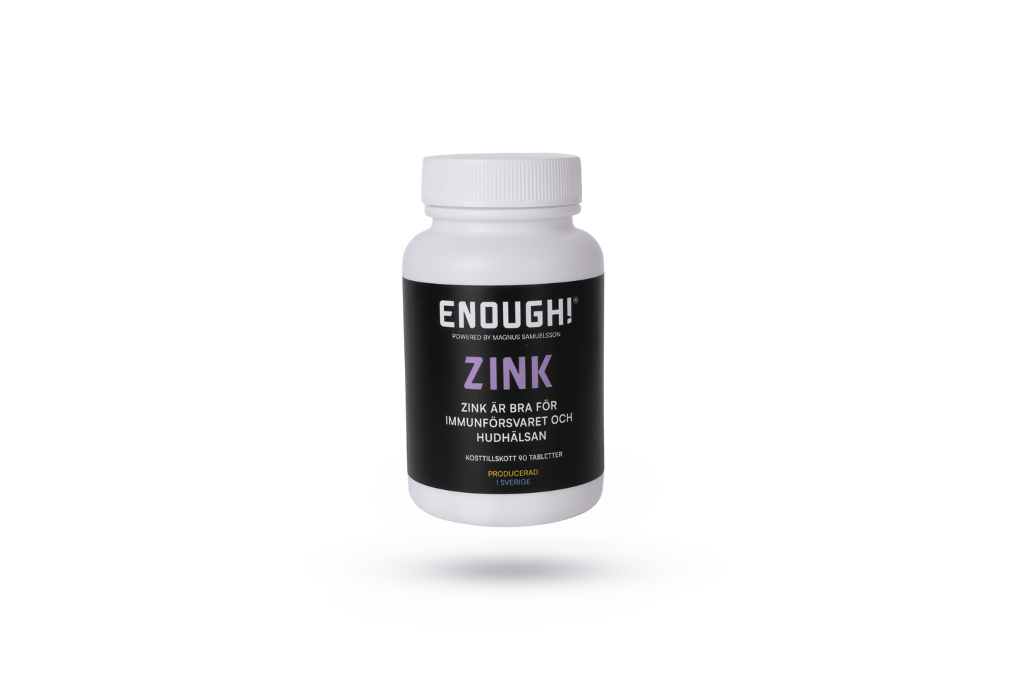 Enough Zink 25 mg 90 st - TRÄNING & PERFORMANCE BUTIKEN