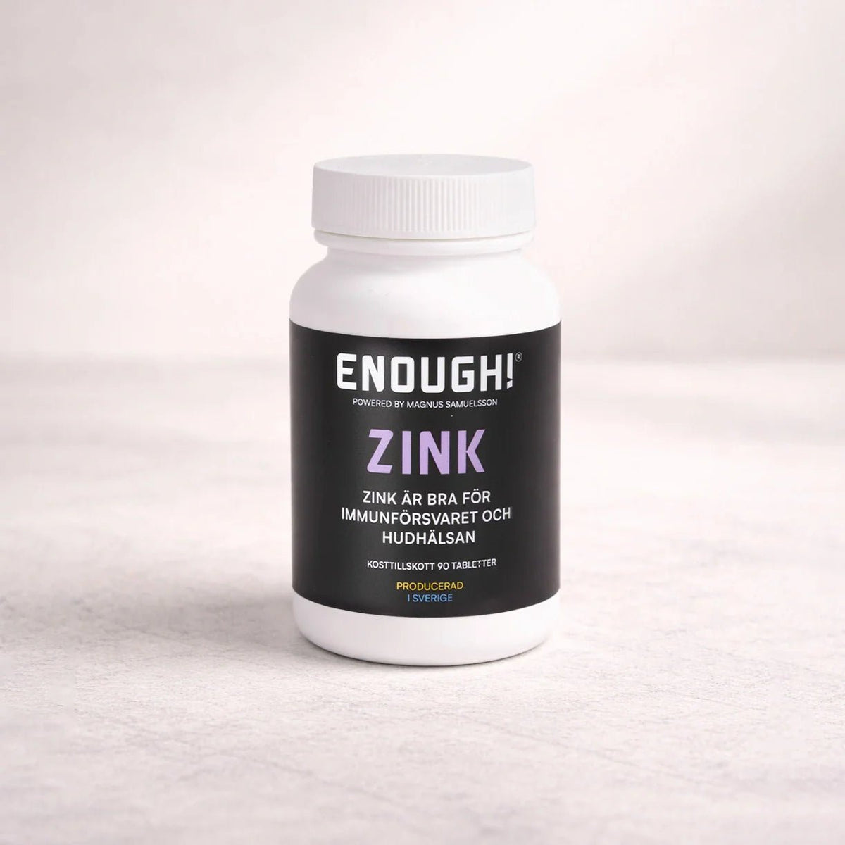 Enough Zink 25 mg 90 st - TRÄNING & PERFORMANCE BUTIKEN
