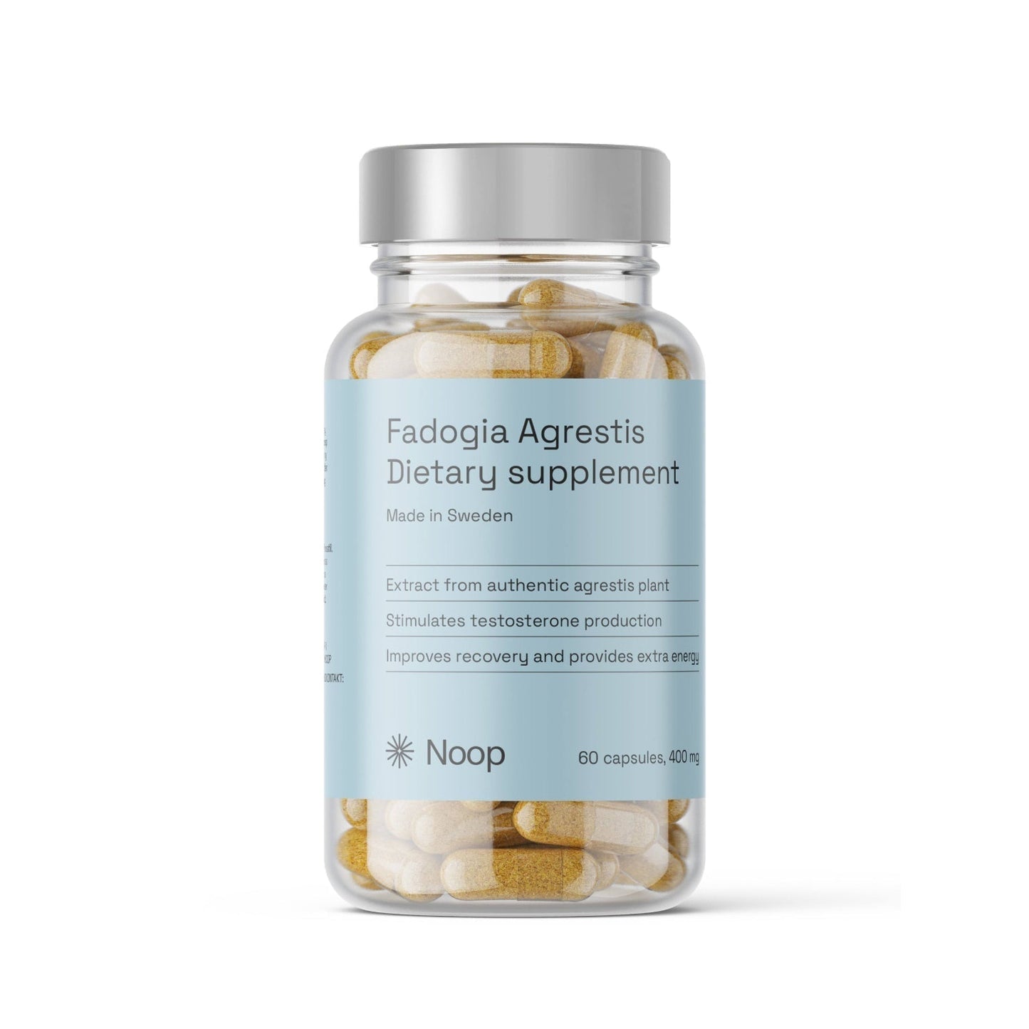 Fadogia Agrestis 60 capsules - NOOP - TRÄNING & PERFORMANCE BUTIKEN