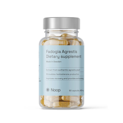 Fadogia Agrestis 60 capsules - NOOP - TRÄNING & PERFORMANCE BUTIKEN