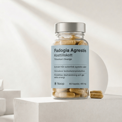 Fadogia Agrestis 60 capsules - NOOP - TRÄNING & PERFORMANCE BUTIKEN