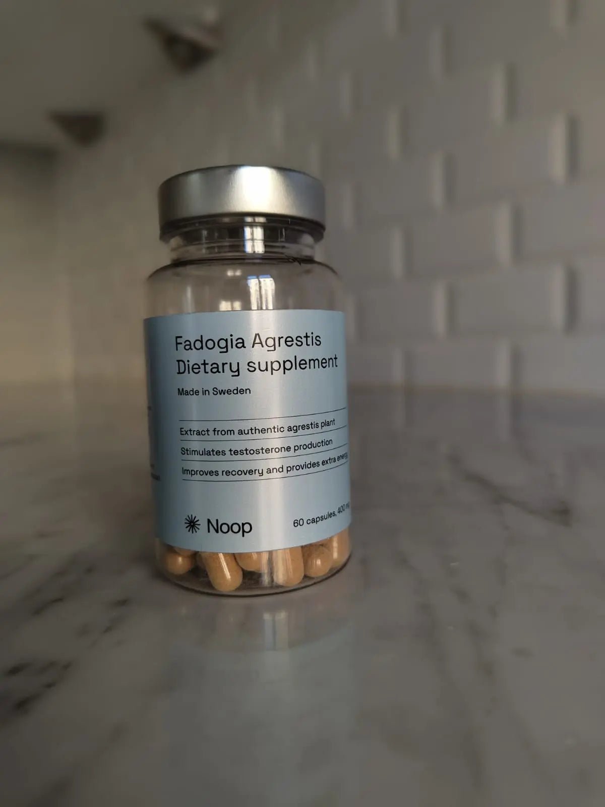 Fadogia Agrestis 60 capsules - NOOP - TRÄNING & PERFORMANCE BUTIKEN