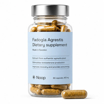 Fadogia Agrestis 60 capsules - NOOP - TRÄNING & PERFORMANCE BUTIKEN