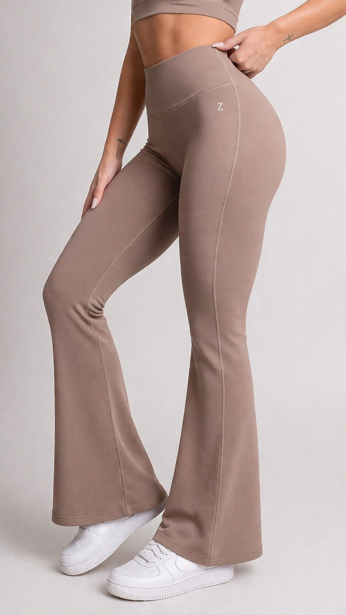 Flare Pants Brown