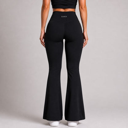 NOIR Flare Pants Black