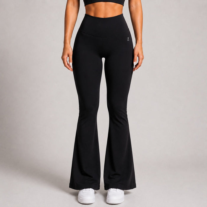 NOIR Flare Pants Black