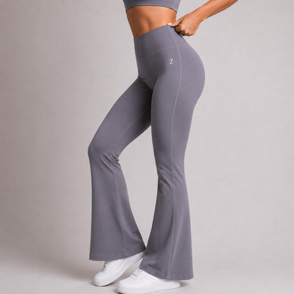 NOIR Flare Pants Grey