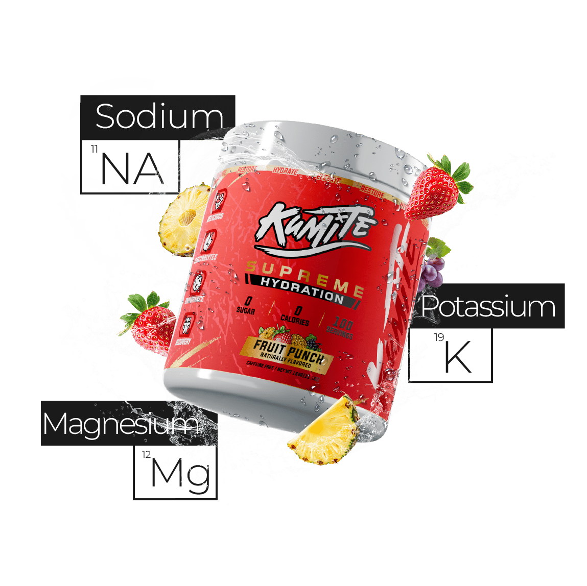 Fruit Punch (100 servings) - TRÄNING & PERFORMANCE BUTIKEN